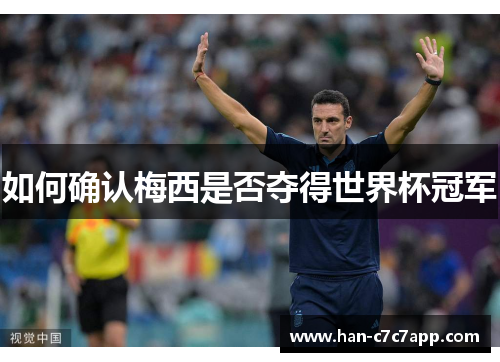 如何确认梅西是否夺得世界杯冠军